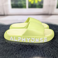 Шлепанцы женские сланцы пенковые салатовые Alphygnse 4170