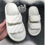 Шлепанцы женские пенковые сланцы молочные Gipanis 4361