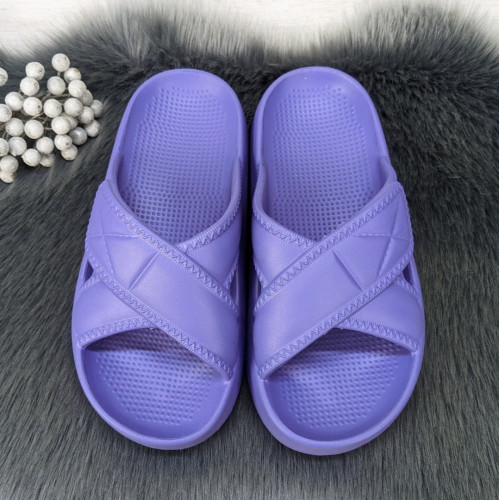 Шльопанці жіночі сланці пінкові фіолетові (вістерія) Dago Style 4364