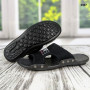 Шлёпанцы мужские черные текстильные Trioshoes 3397