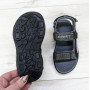 Босоніжки дитячі для хлопчика сірі на липучках EeBb 5361