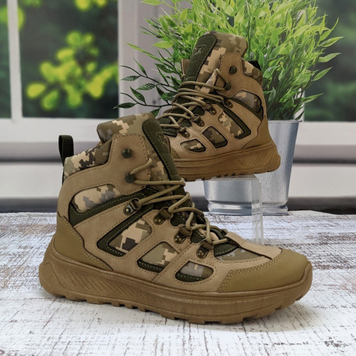 Черевики чоловічі демісезонні Dago Style пісочні 3869