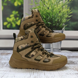Черевики чоловічі демісезонні Dago Style пісочні 3869