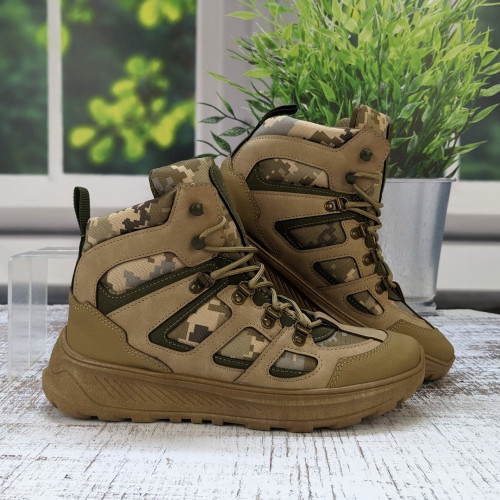 Черевики чоловічі демісезонні Dago Style пісочні 3869