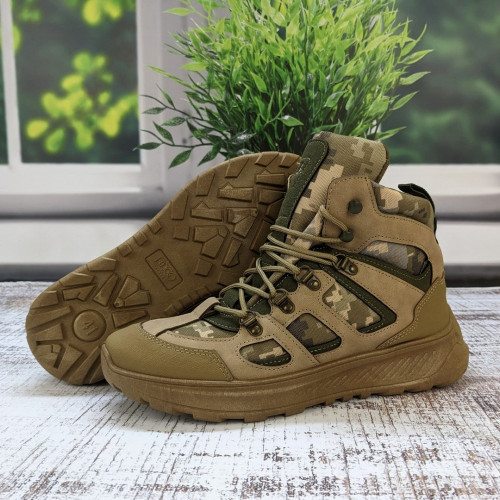 Черевики чоловічі демісезонні Dago Style пісочні 3869