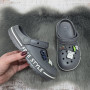  Кроксы детские для мальчика Dago Style серые 1228-5