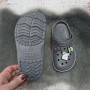 Кроксы детские для мальчика Dago Style серые 1228-5