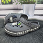  Кроксы детские для мальчика Dago Style серые 1228-5