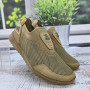 Кросівки чоловічі мокасини літні сітка пісочні Dago Style 3542