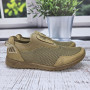 Кросівки чоловічі мокасини літні сітка пісочні Dago Style 3542