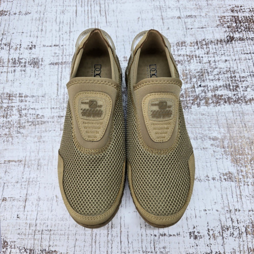 Кросівки чоловічі мокасини літні сітка пісочні Dago Style 3542