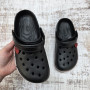  Кроксы сабо подростковые Dago Style черные для мальчика 5661