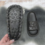 Шлепанцы сланцы женские Progress черные пенковые 4749