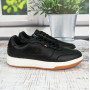 Кросівки чоловічі American Club чорні демісезонні еко-шкіра 3895