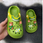 Кроки дитячі для хлопчика Fashion зелені з ведмедиком 5783