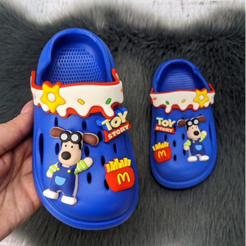 Кроки дитячі для хлопчика Fashion сині з песиком 5785