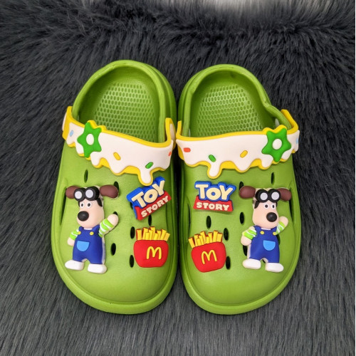 Кроки дитячі для хлопчика Fashion зелені з песиком 5785