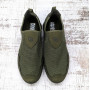 Кросівки мокасини чоловічі Dago Style хакі сітка 3127-3