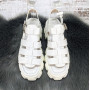 Босоножки женские Fashion белые на платформе 4880