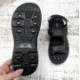 Сандалі босоніжки чоловічі Swin Shoes чорні шкіряні на липучках 3929