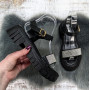 Босоніжки жіночі FDEK чорні на платформі 4930