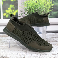 Кросівки чоловічі Dago Style хакі літні сітка 3119-5
