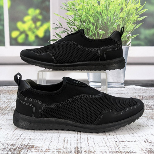 Кросівки чоловічі Dago Style чорні літні сітка 3119-5