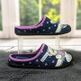 Тапочки домашние женские Inblu синие с мишкой 4602