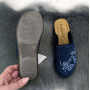 Тапочки домашні жіночі Inblu сині на танкетці 4282