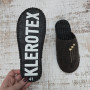 Тапочки чоловічі Klerotex кімнатні фетрові для ламінату коричневі 3971