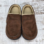 Тапочки чоловічі домашні Dago Style коричневі утеплені 3765