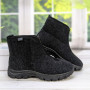 Черевики чоловічі повстяні бурки зимові на хутрі сірі Gipanis 3793
