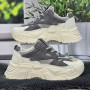Кросівки жіночі Swin Shoes сірі на об'ємній підошві демісезонні 4454