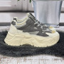 Кросівки жіночі Swin Shoes сірі на об'ємній підошві демісезонні 4454