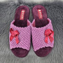 Тапочки жіночі домашні Белста рожеві відкритий носок 8108