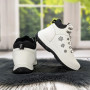 Женские зимние ботинки Swin Shoes белые с искусственным мехом 4295