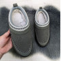 Угги низкие женские зимние на меху Dago Style серые 4567