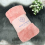 Полотенце банное микрофибра 70*140 см розовое COLORFUL HOME Рубин