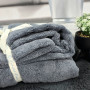 Полотенце сауна микрофибра 80х160 см COLORFUL HOME серый 