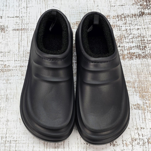 Калоші чоловічі піна ЕВА на хутрі Dago Style чорні зимові 6042