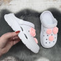 Сабо крокси жіночі Dago Style білі ЕВА з джибітсами 4041-4