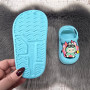 Кроксы сабо детские для девочки Dago Style бирюзовые пена ЭВА 7149