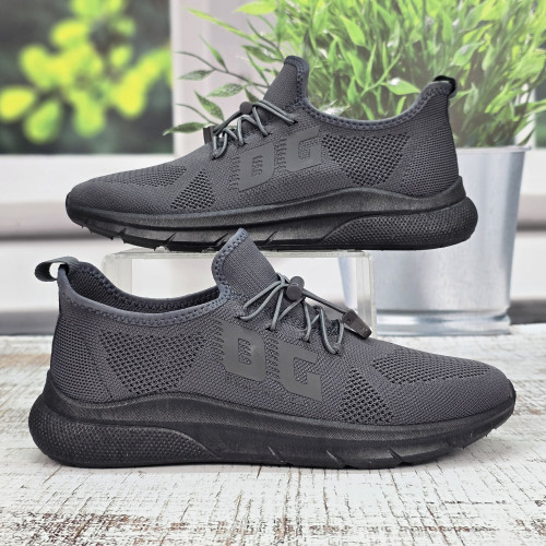 Кросівки чоловічі Dago Style сірі текстильні 6111