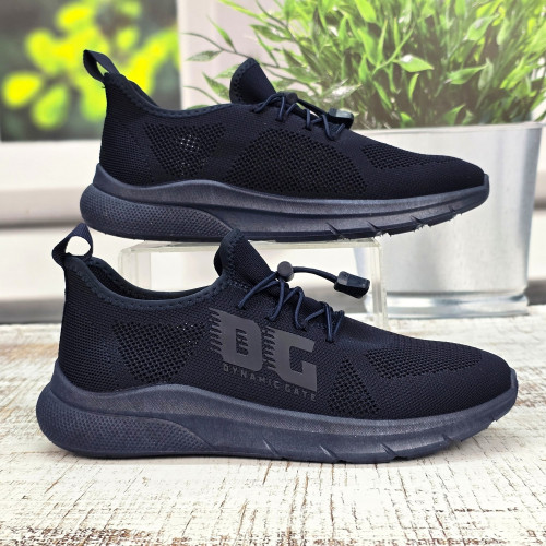 Кросівки чоловічі Dago Style сині текстильні 6111