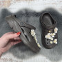 Сабо крокси жіночі Dago Style темно-коричневий ЕВА з джибітсами 4041-3