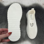 Мокасини жіночі Ok Shoes молочні текстильні сітка 8396