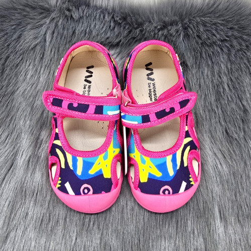 Тапочки дитячі для дівчинки Weestep рожеві 5963