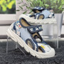 Тапочки дитячі для хлопчика Weestep сіро-блакитні 5963