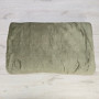 Простынь микрофибра 200*230 см пушистая оливкового цвета 1026