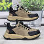 Кросівки підліткові для хлопчика Kimboo бежеві на автошнурівці демісезонні 7098-2